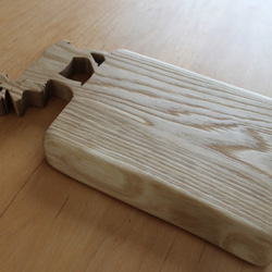 トナカイ木製カッティングボード 4枚目の画像