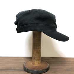 ワークキャップ「シマエナガ」BLK 4枚目の画像