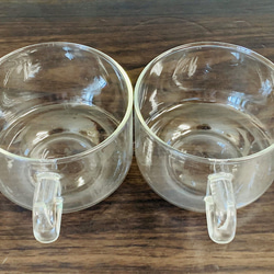 耐熱ガラスのマグカップ 29（ペアセット） 3枚目の画像