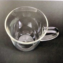 ※【Creema限定 春の福袋】耐熱ガラスのマグカップ 33（肉厚タイプ/ペアセット） 4枚目の画像