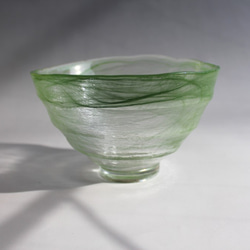 手作りガラスの抹茶碗 4 2枚目の画像