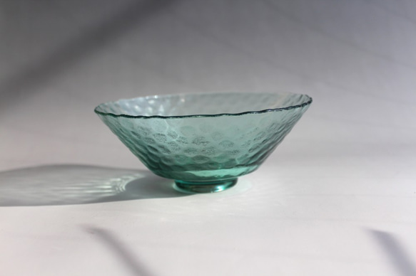 手作りガラスの抹茶碗 6 2枚目の画像
