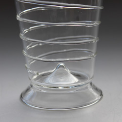 手作りガラスのワインタンブラー 2 2枚目の画像