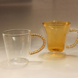 手作りガラスのマグカップ 4 3枚目の画像