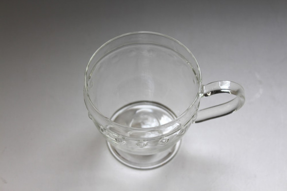 手作りガラスのティーカップ 2 3枚目の画像