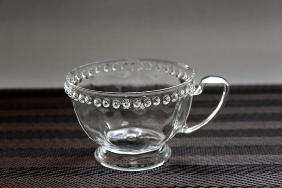 手作りガラスのティーカップ 1 2枚目の画像
