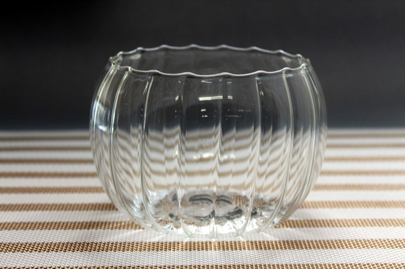 手作りガラスのフリーカップ 4（ボウル2点セット） 7枚目の画像