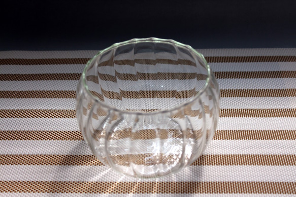 手作りガラスのフリーカップ 4（ボウル2点セット） 5枚目の画像