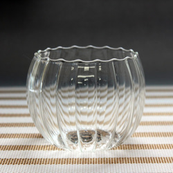 手作りガラスのフリーカップ 5（ボウル3点セット） 9枚目の画像