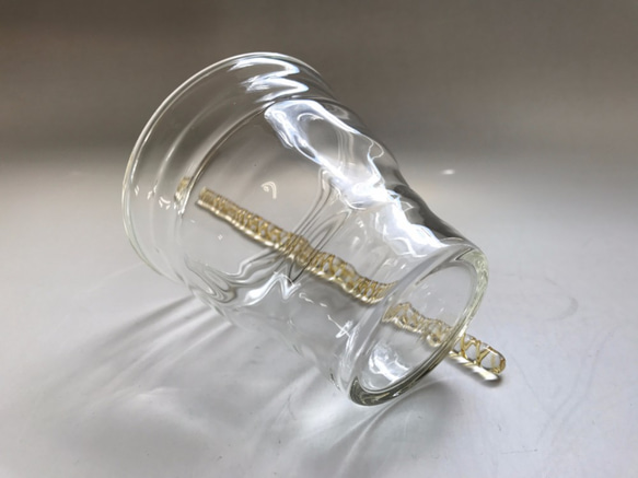 手作りガラスのタンブラーグラス 5 ペアセット 3枚目の画像