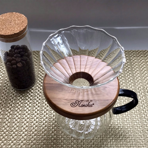 耐熱ガラスのコーヒーサーバー 5（サーバー&ドリッパーセット