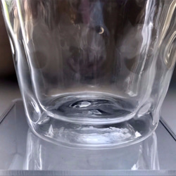 耐熱ガラスのロックグラス 1 （2点セット） 6枚目の画像