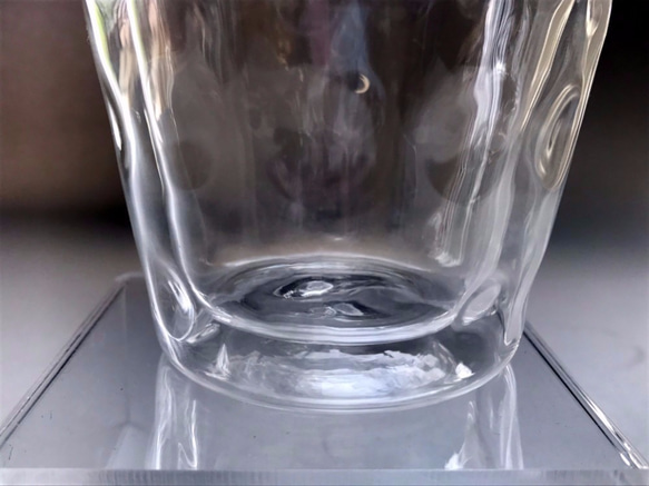 耐熱ガラスのロックグラス 1 （2点セット） 6枚目の画像