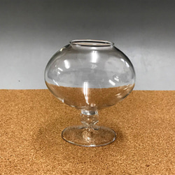 耐熱ガラスのフラワーベース 1（2点セット） 3枚目の画像