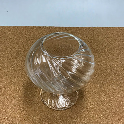耐熱ガラスのフラワーベース 1（2点セット） 6枚目の画像
