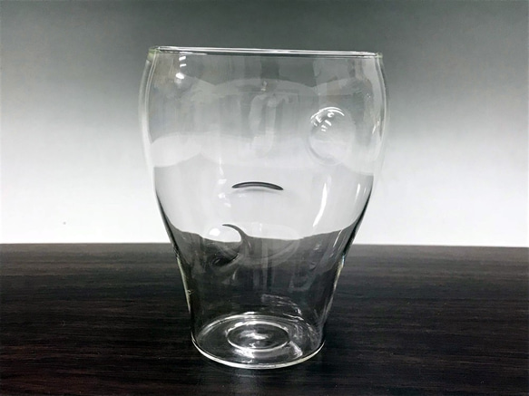 耐熱ガラスの焼酎グラス 1 2枚目の画像