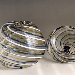 耐熱ガラスのシュガーポット カラースパイラルシリーズ 29 5枚目の画像