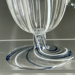 耐熱ガラスの高台マグカップ カラースパイラルシリーズ 14 4枚目の画像