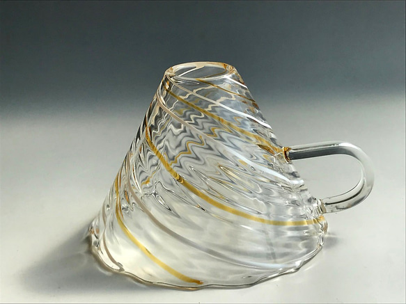 耐熱ガラスのドリッパーセット カラースパイラルシリーズ 39 5枚目の画像