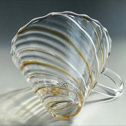 耐熱ガラスのドリッパーセット カラースパイラルシリーズ 39 6枚目の画像
