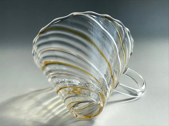 耐熱ガラスのドリッパーセット カラースパイラルシリーズ 39 6枚目の画像