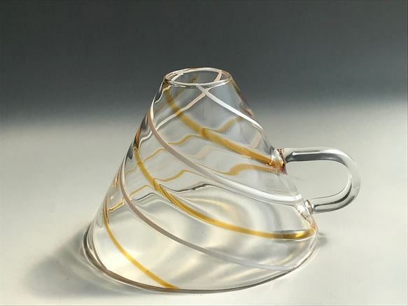 耐熱ガラスのドリッパーセット カラースパイラルシリーズ 40 5枚目の画像