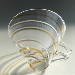 耐熱ガラスのドリッパーセット カラースパイラルシリーズ 40 6枚目の画像