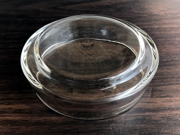 耐熱ガラスのスタック・プレート 3 （4点セット） 4枚目の画像