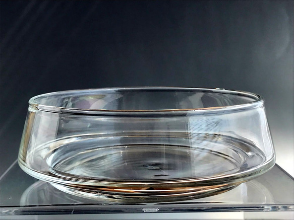 耐熱ガラスのスタック・プレート 3 （4点セット） 5枚目の画像