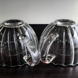耐熱ガラスのティーカップ 14（ペアセット） 2枚目の画像