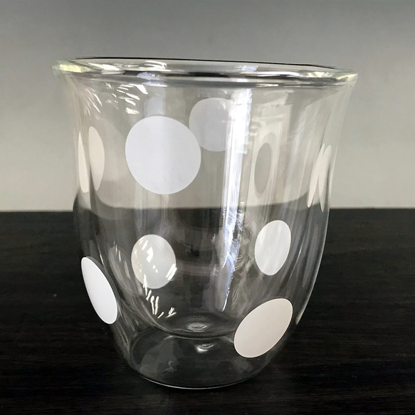 耐熱ガラスのダブルウォールグラス 6 （ペアセット） 3枚目の画像