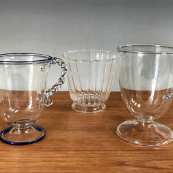 【秋の福袋】耐熱ガラスのマグカップ&グラス 3点セット 2枚目の画像