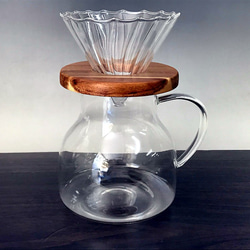 耐熱ガラスのコーヒーサーバー（1000ml）セット 9 1枚目の画像