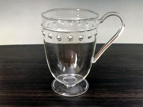 耐熱ガラスのマグカップ 23（ペアセット） 2枚目の画像