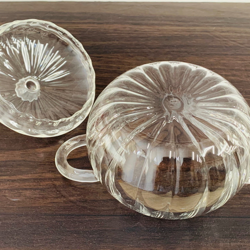 耐熱ガラスの持ち手ボウル（蓋付） 3 お椀・ボウル・鉢 Norika Japan