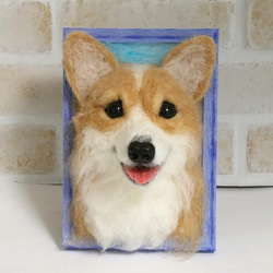 羊毛フェルト コーギー犬 ぬいぐるみ