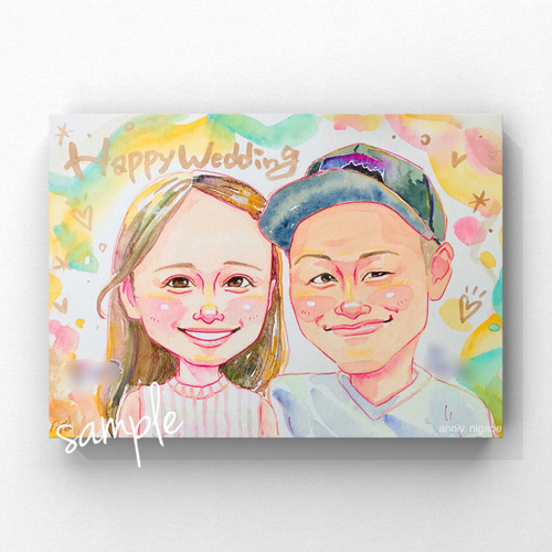 光いっぱいのにがおえ* 【A4サイズ】 文字入れ無料! 似顔絵オーダー 似顔絵 絵画 anniv.nigaoe 通販|Creema(クリーマ) 11035282 光いっぱいのにがおえ* 【A4サイズ】 文字入れ無料! 似顔絵オーダー 似顔絵 絵画 anniv.nigaoe 通販|Creema(クリーマ) 11035282