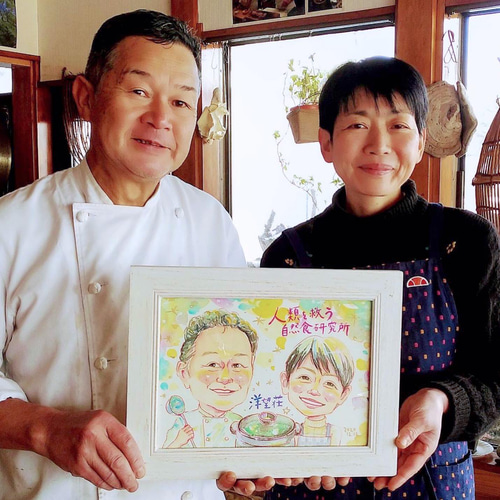 ＊ にゅにゅにゅ様 似顔絵オーダー ご購入専用ページ ＊ 光いっぱいのにがおえ＊ 【A4サイズ】 文字入れ無料！ 似顔絵