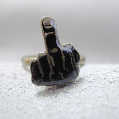 ヴィンテージパーツのピンキーリング（中指 指輪・リング Retro