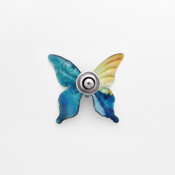 銀の蝶のピンブローチ 430 3枚目の画像