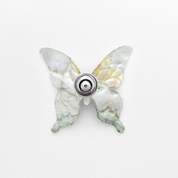 銀の蝶のピンブローチ 440 3枚目の画像