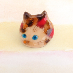 風船猫のピンブローチ 471 1枚目の画像