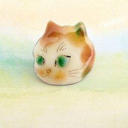 風船猫のピンブローチ 472 1枚目の画像