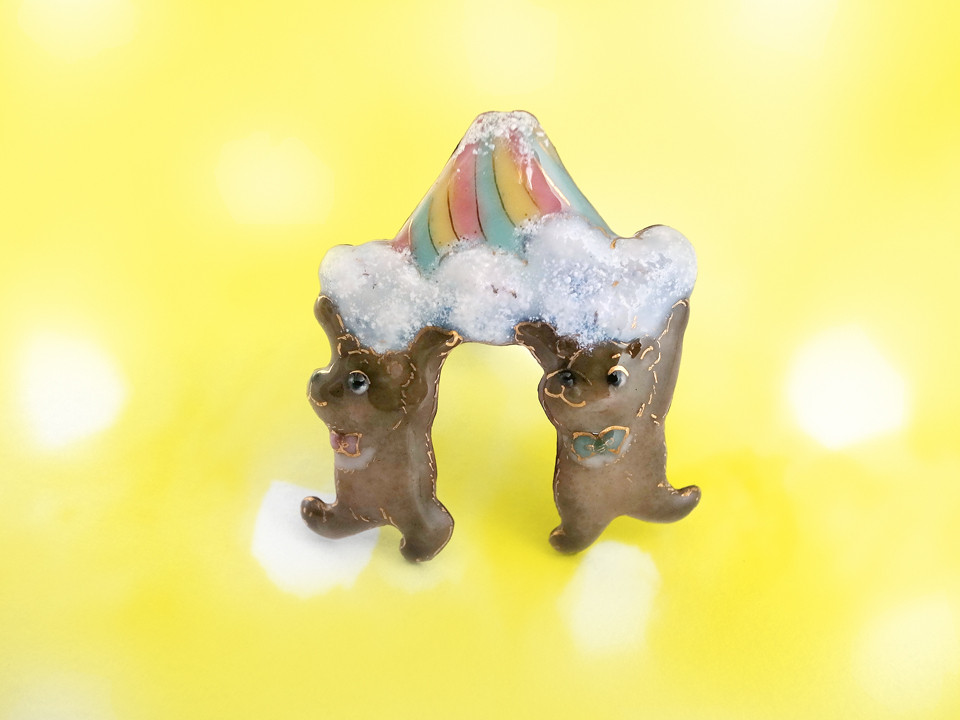 天上のモンブランのブローチ 524