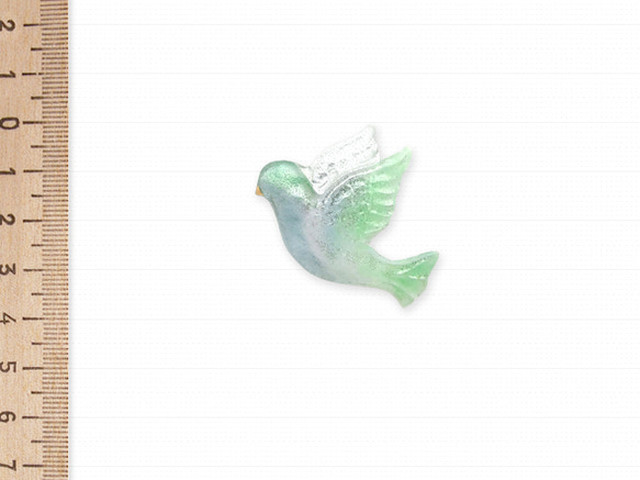 渡風花鳥のブローチ 576 3枚目の画像