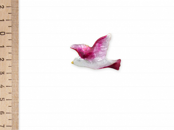 渡風花鳥のブローチ 579 3枚目の画像