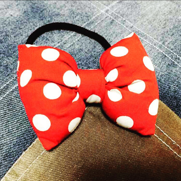 ミニーヘアゴム 赤ドット Amazon.co.jp: 【ディズニーリゾート限定】 ミニー リボン ヘアゴム 小