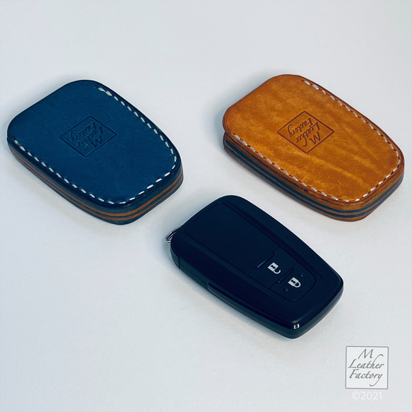 【積革】スマートキーレイヤーケース（トヨタ用：指定車種専用） 4枚目の画像