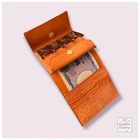 コインキャッチ　スクウェアウォレット 7枚目の画像