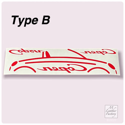 COPEN切り文字ステッカー（TypeA+Bセット） 6枚目の画像